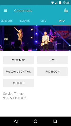Crossroads | crchurch.cc Screenshot 2