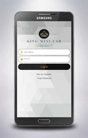 King Minicabs Screenshot 0