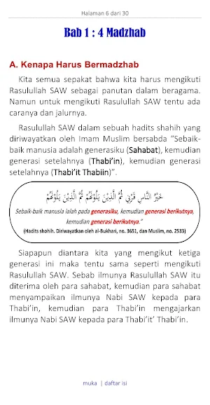 Bermadzhab Tradisi Ulama Salaf Screenshot 2