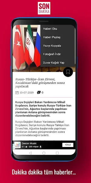 Son Dakika Haberleri Screenshot 2