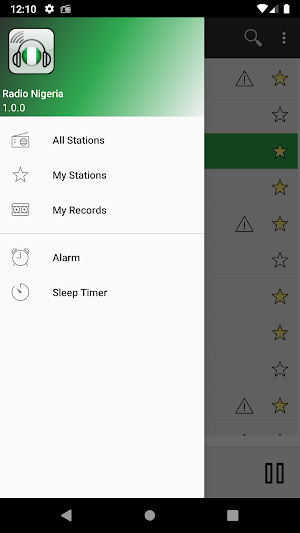 RADIO NIGERIA : Online Nigerian radios Screenshot 0