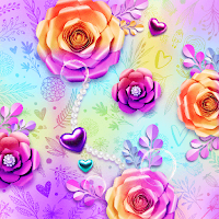 Glitter Heart - Wallpaper