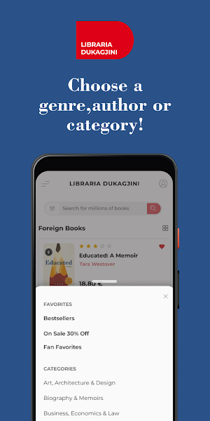 Dukagjini Bookstore Screenshot 2