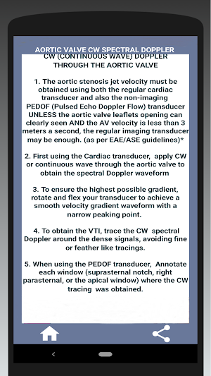 AORTIC STENOSIS PROTOCOL GUIDE Screenshot 2