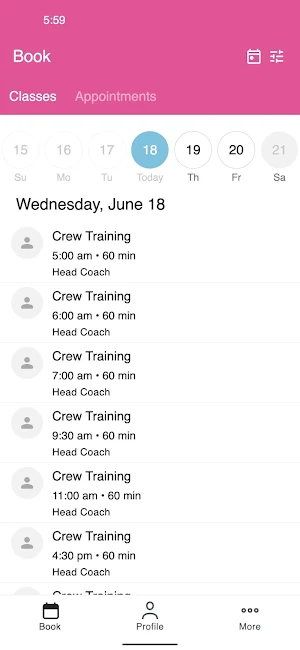 Pinpoint Athlete Screenshot 1