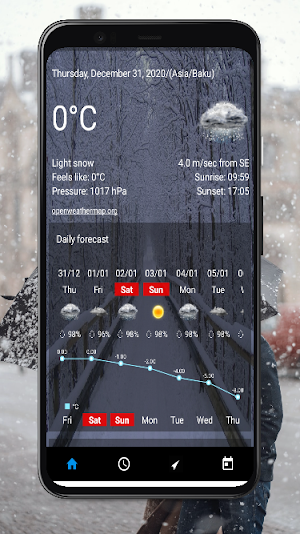 Open Weather Channel Premium Screenshot 0