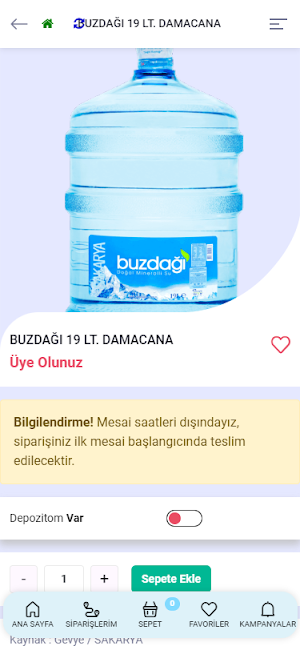 Çorlu Su Screenshot 3