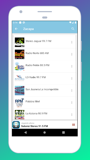 Radio Guatemala + Radio Guatemala FM, Radio Online Screenshot 2