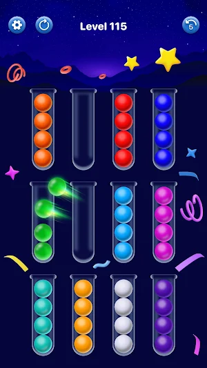 Color Balls: Sort Puzzle Game Screenshot 2