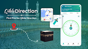 Qibla Compass: Qibla Finder Screenshot 1