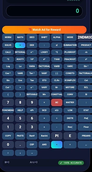 scientificcalculator991exbrain Screenshot 0