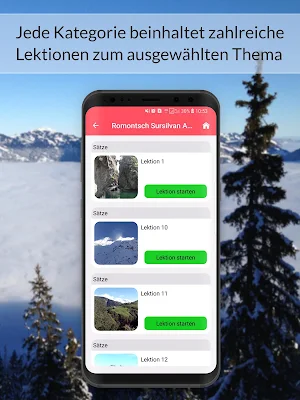 Alltagssätze Romontsch Sursilvan Screenshot 3