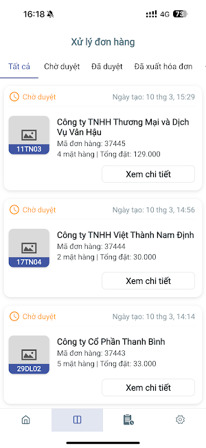 SaigonBAC Screenshot 2