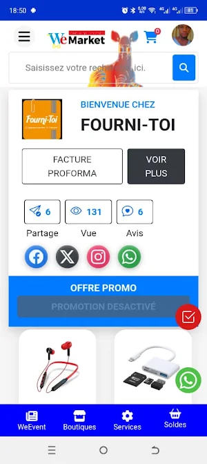 WE MARKET Screenshot 0