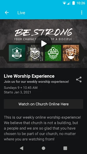 Trinity Baptist Church Screenshot 1