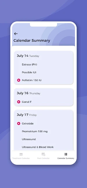 ReUnite Fertility App Screenshot 3