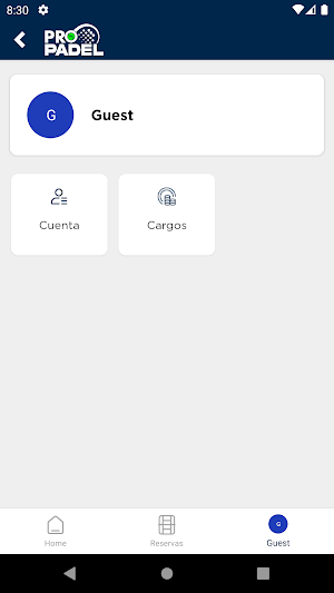 Pro Padel UY Screenshot 2