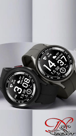 [N-SPORT592]BWDigitalWatchFace Screenshot 3