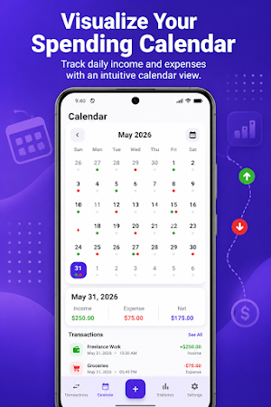 Smart Expense Tracker Screenshot 2