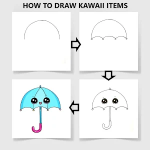 How To Draw Kawaii Items Screenshot 2