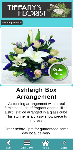 Tiffany's Florist Screenshot 2