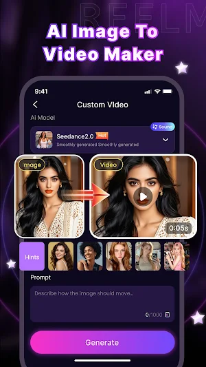 Reelme: AI Video & Photo Maker Screenshot 3