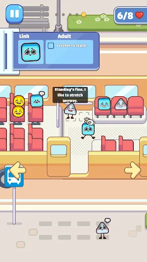 Seat Up: Logic Puzzle Screenshot 2