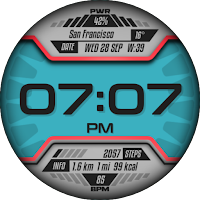 [69D] CYBER digital watchface