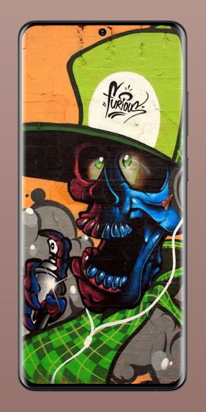 Aesthetic Graffiti Wallpaper Screenshot 1
