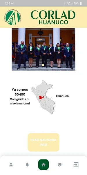 App CORLAD Huánuco Screenshot 3