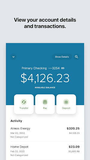 Crescent Bank Screenshot 2