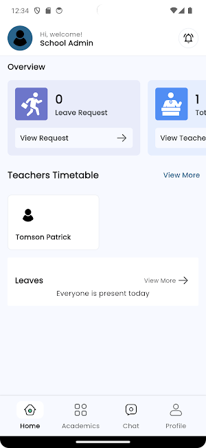 EduFlow Staff Screenshot 0