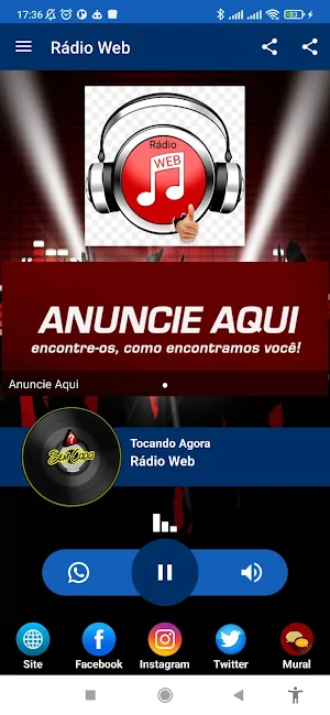 Rádio Web Screenshot 0