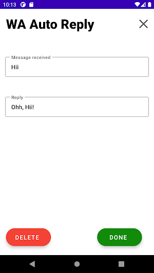 WA Auto Reply Screenshot 2