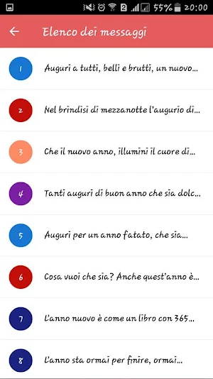 buon Natale e anno nuovo 2021 SMS Screenshot 0