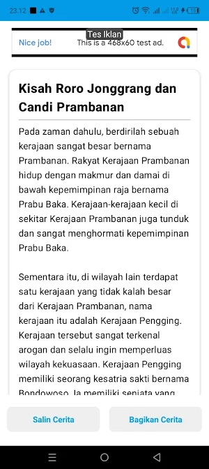 CERITA RAKYAT ID Screenshot 1