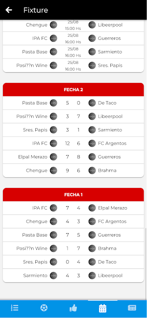 LIGA UEFA SUR Screenshot 2