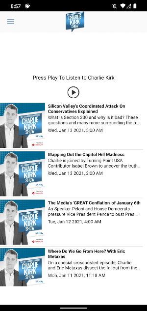The Charlie Kirk Show Screenshot 0
