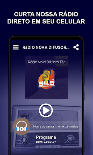 Rádio Nova Difusora FM Screenshot 0