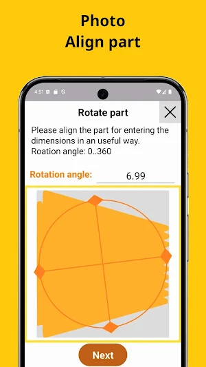 PartsPerArea Screenshot 2