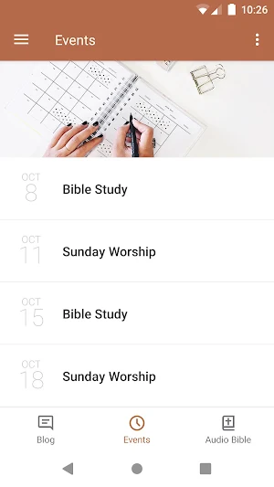 1st Episcopal District AME Screenshot 1