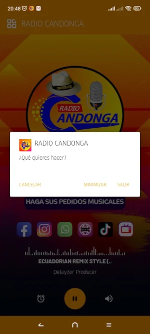 Radio Candonga Internacional Screenshot 3