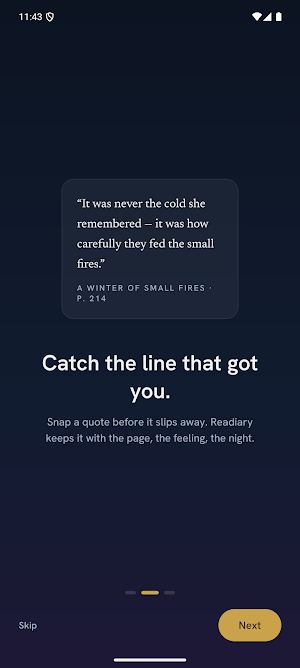 Readiary: Reading Journal Screenshot 1