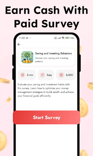 FreeMoney Surveys & Launcher Screenshot 2