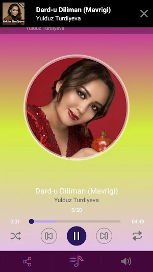 Yulduz Turdiyeva qo'shiqlari Screenshot 3
