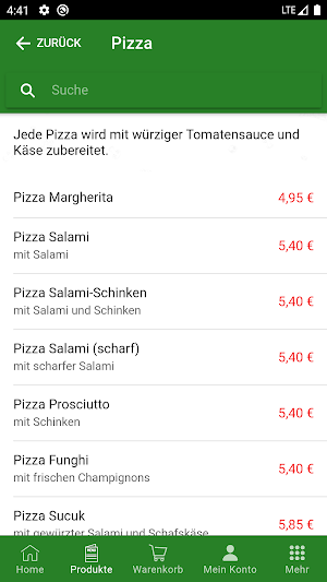 Pizzeria Sapori Italiani Screenshot 3