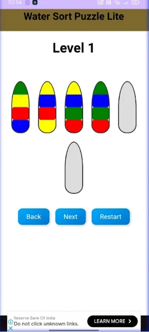 Color Tube Puzzle Screenshot 1
