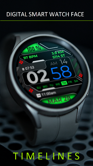 Watch Face A12 Screenshot 1