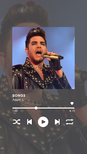 Music Adam Lambert Song Mp3 Screenshot 2