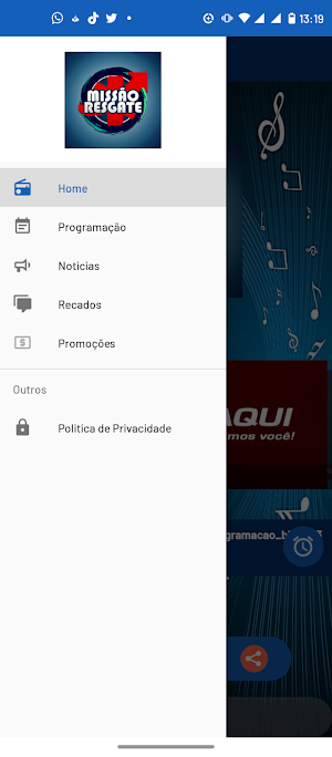 Rádio Missão Resgate Screenshot 1